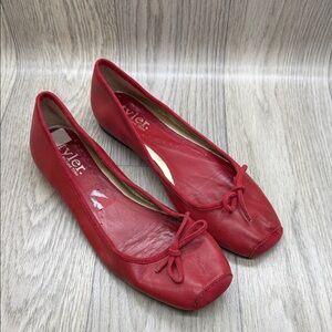 Tyler Richard Tyler Red Ballet Flats